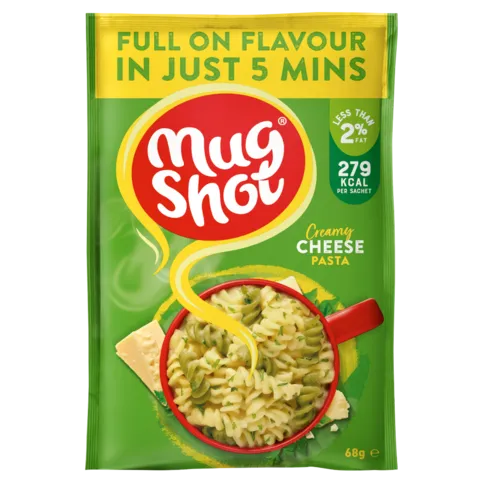 Mug Shot Deliciously Creamy Cheese Pasta 68g