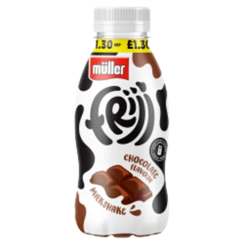 CHILLED: MULLER FRIJJ CHOCOLATE MILKSHAKE PM£1.30 330ML