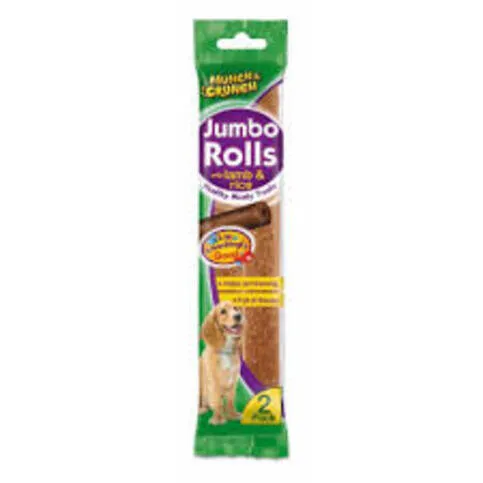 Munch Treat Jumbo Roll Lamb 2 PCK