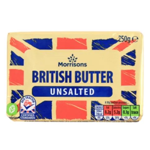 Morrisons Unsalted British Butter 250g