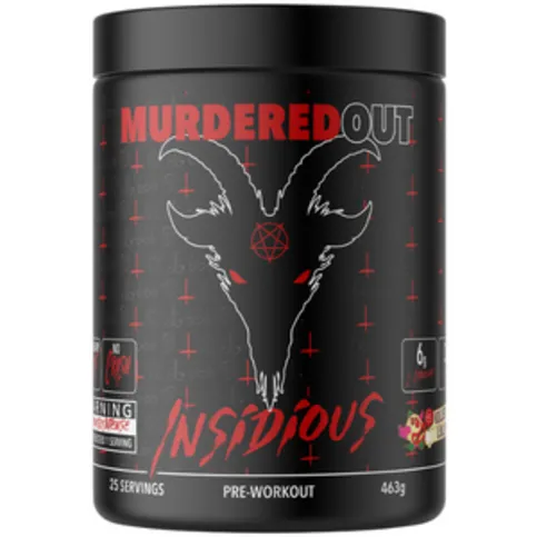 Murdered Out Preworkout Killer Lollipop Flavoured 463g