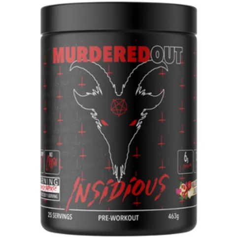 Murdered Out Preworkout Zomberry Flavoured 463G