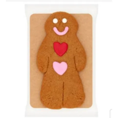 Morrisons Valentines Gingerbread Person