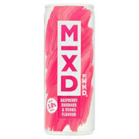 Mxd By WKD Raspberry Rhubarb Vodka