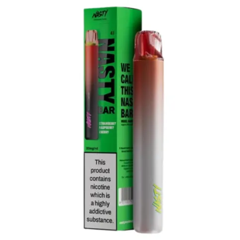 Nasty Bar Strawberry Raspberry Cherry