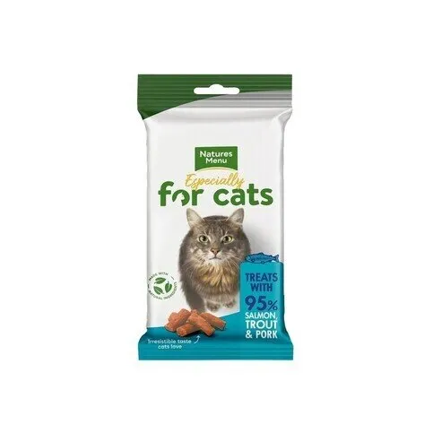 Natures Menu Cat Treats Salmon And Trout 60g