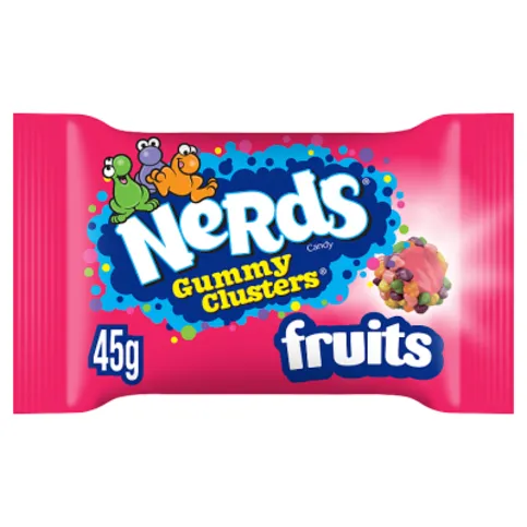 Nerds Fruits Gummy Clusters Bag 45g