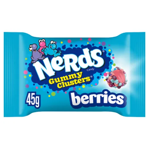 Nerds Berries Gummy Clusters Bag 45g