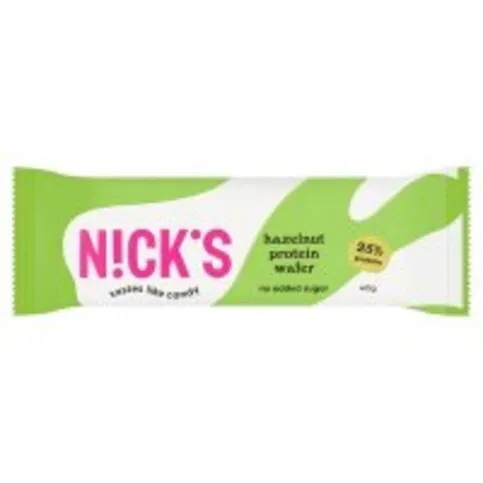 NICKS PROTEIN WAFER HAZELNUT 40G
