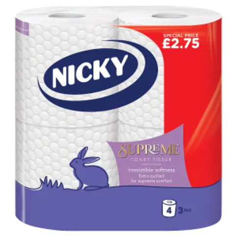 Nicky 4 Supreme Toilet Tissue