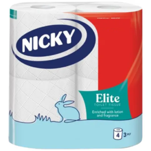 Nicky Toilet Roll 4 Pack
