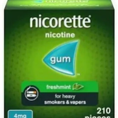 NICORETTE GUM FRESH/CLASSIC 4MG 210s