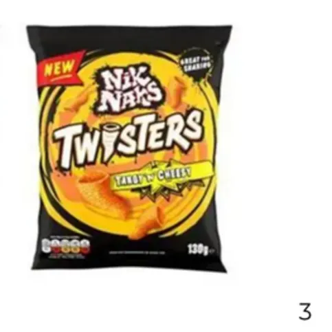 Nik Nak Twisters Cheese