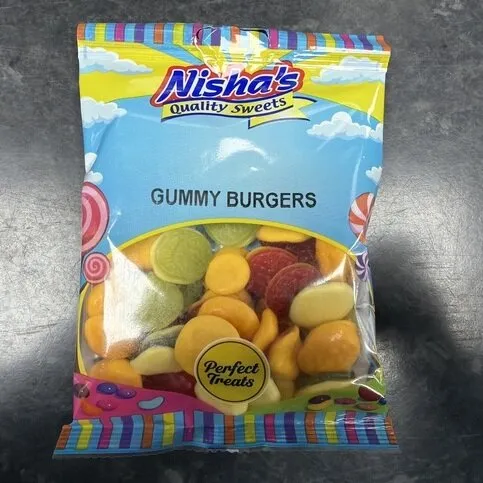 Nisha Gummy Burgers 140g