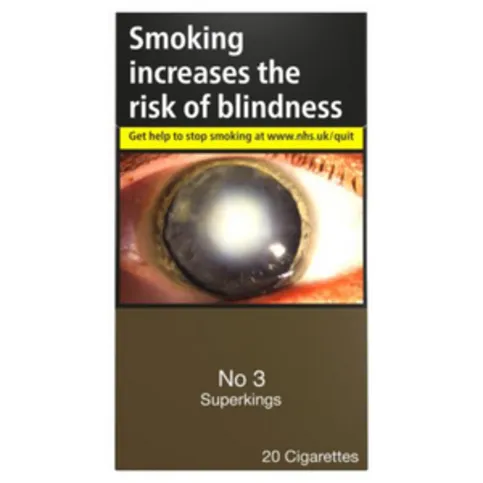 No 3 Superkings 20 Cigarettes