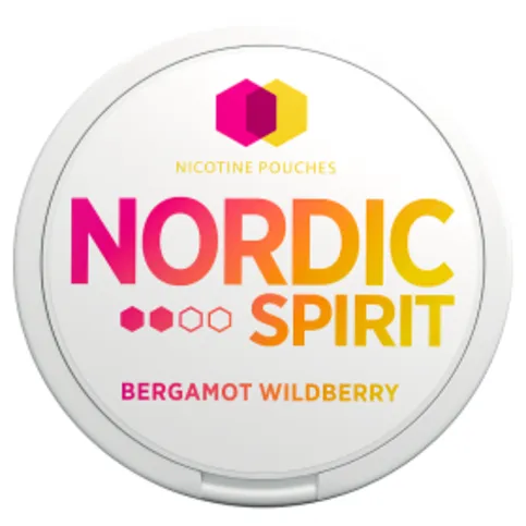 Nordic Spirit Nicotine Pouches Bergamot Wildberry 6mg