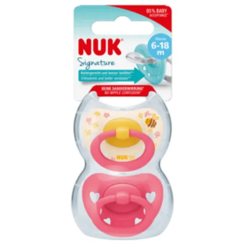 Nuk Pacifier Si2 Signature 2 Pack