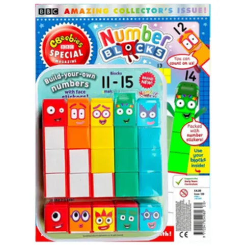 Number Blocks Magazine
