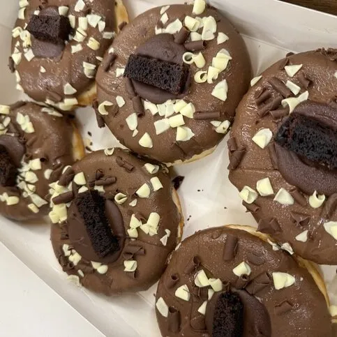 Nutella Brownie Donut