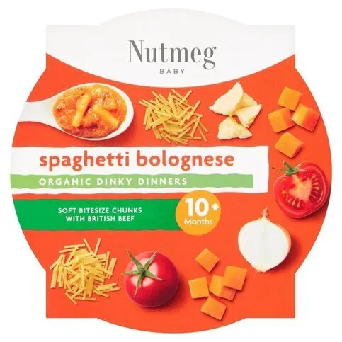 Nutmeg Spaghetti Bolognese 10m+ 190g