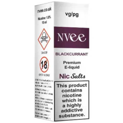 Nvee E Liquid Black Currant 50 50 12mg