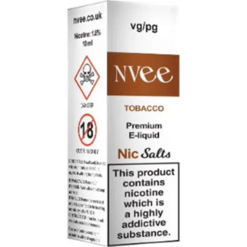 Nvee Pro 0mg Zero 10ml Nicotine Tobacco