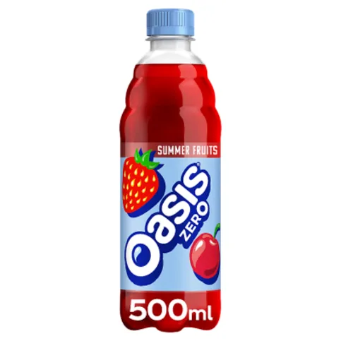 500ml Oasis Summer Fruits Zero 500ml