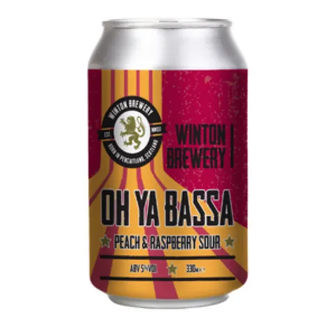 Oh Ya Bassa Peach & Raspberry Beer 330ml