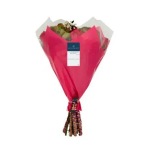 Olive & Acacia Strawberry Shortcake Bouquet Flowers