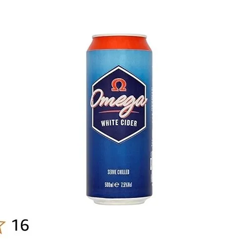 Omega White Cider 500ml