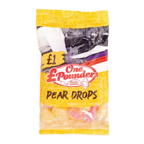 One Pounders Pear Drops