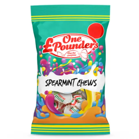 All Rounders Spearmint Chews 100g