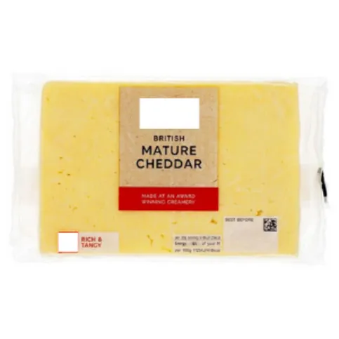One Stop British Mature Cheddar Slice 250g