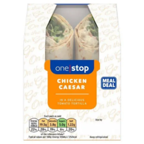 One Stop Chicken Caesar Wrap 200g