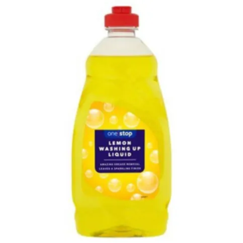One Stop Lemon Washing Up Liquid