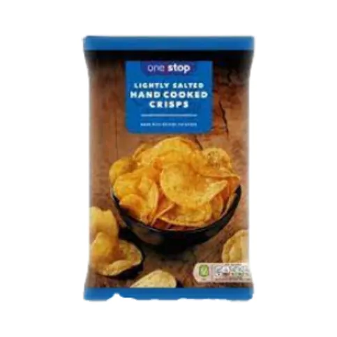 One Stop Lightly Salted Crisps 150g