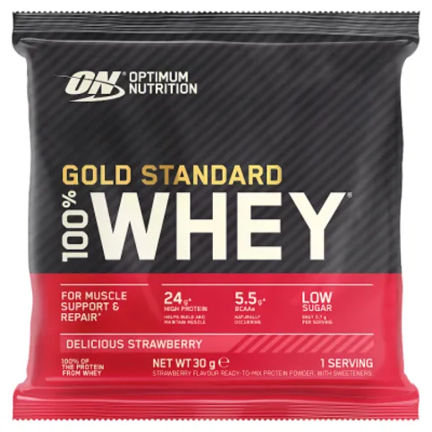 Optimum Nutrition Gold Standard 100% Whey Delicious Strawberry 30g