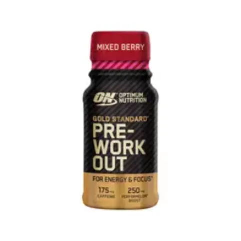 Optimum Pre Workout Mixed Berry 60ml