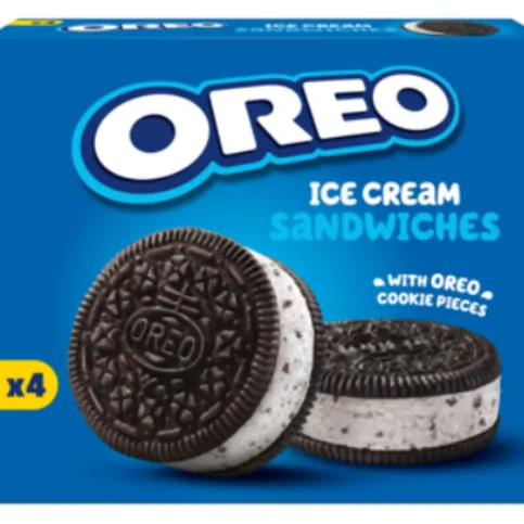 Oreo Sandwich Ice Cream 4 PACK 110ML