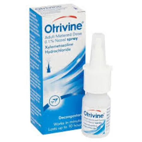 Otrivine Congestion Relief Nasal Spray Adult Metered Dose 0.1% 10ml