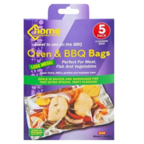Oven And Bbq Bags 5 Pack