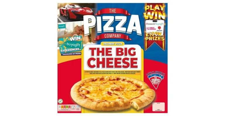 The Pizza Company Takeaway Pizza The Big Cheese 611g