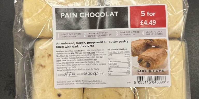 Pain Chocolate - 5 Pack