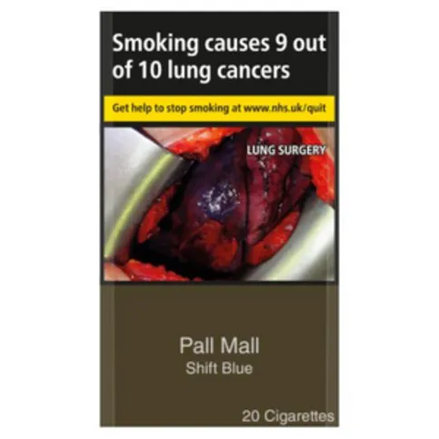 Pall Mall Shift Blue King Size 20 Pack