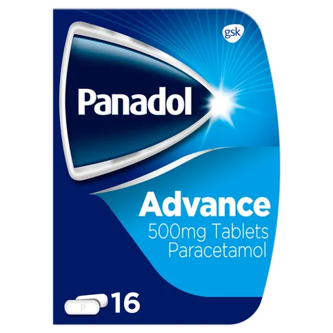 Panadol Advance Paracetamol Tablets 500mg, 16s