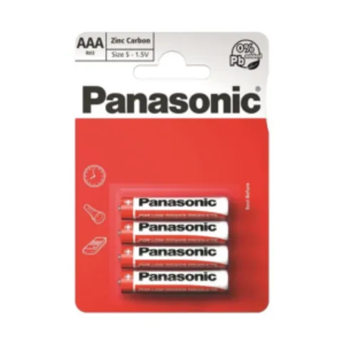 Panasonic AAA Added Sugaronic Zinc