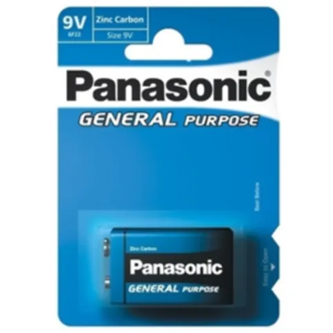 Panasonic Pil Manganez 9 Volt