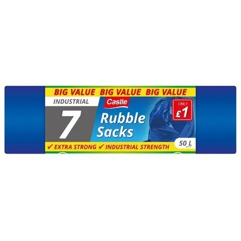Pebble Rubble Sacks Extra Strong 7 Pack