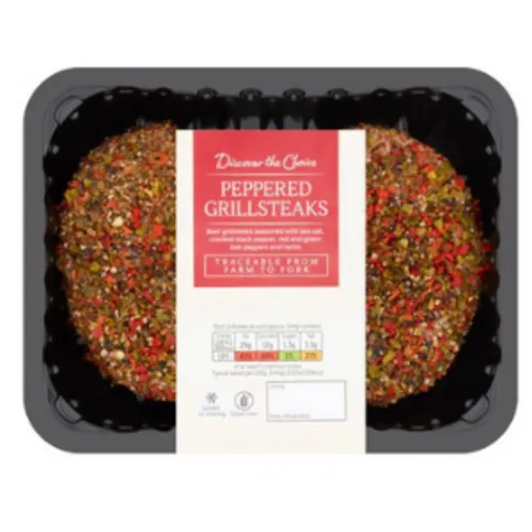 Discover the Choice Peppered Grillsteaks 288g