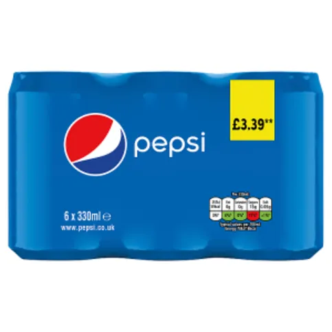 Pepsi 6 x 330ml